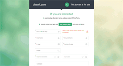 Desktop Screenshot of clesoft.com